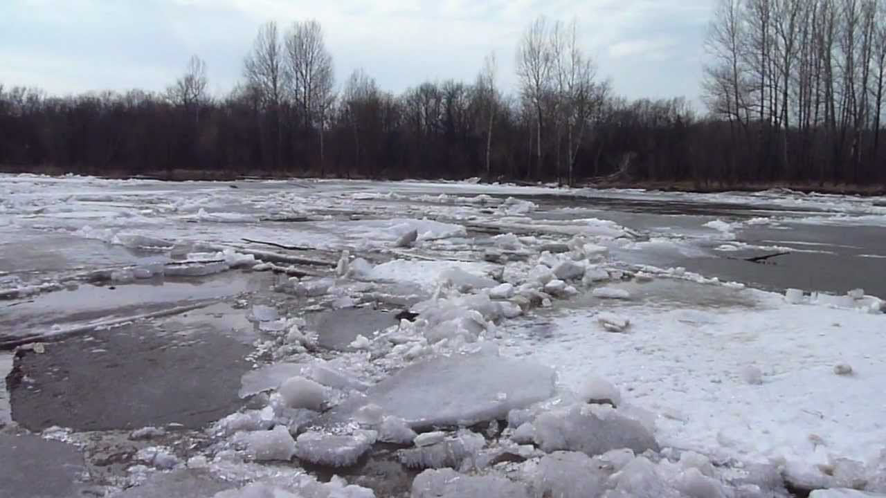 11-13 января на реках области ожидается повышение уровней воды на 1.0 - 2.0 метра.