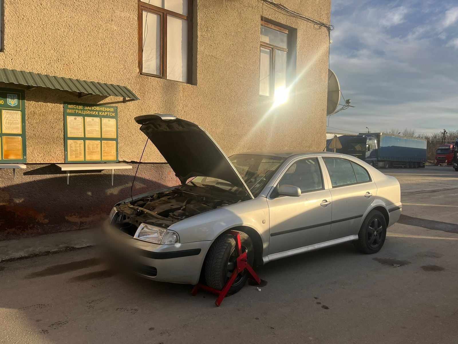Викрадений автомобіль виявили учора в пункті пропуску «Дякове» прикордонники Мукачівського загону.