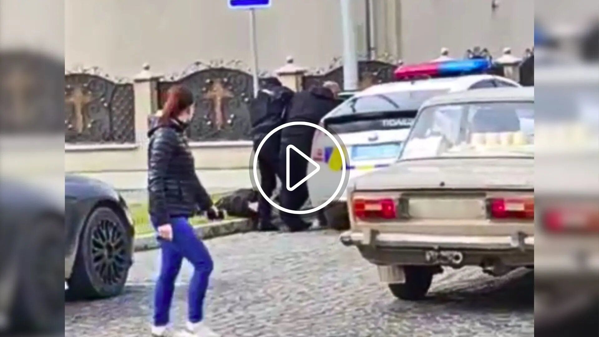 A Beregszászi téren egy férfit "csomagoltak be" közvetlen nappal: tudható, mi történt (VIDEÓ)