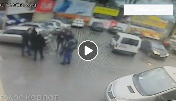 Виноградів: з'явилось відео затримання розшукуваного Інтерполом угорця (ВІДЕО)