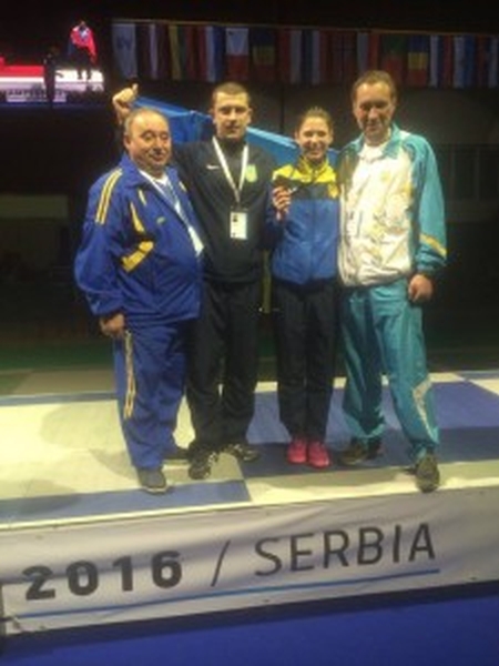 Ужгородка Влада Харькова здобула бронзу на Чемпіонаті Європи серед юніорів