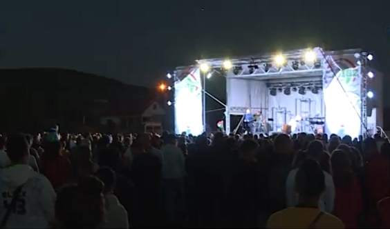 У Берегові відбувся благодійний концерт угорського гурту «Ismerős Arcok» (ВІДЕО)