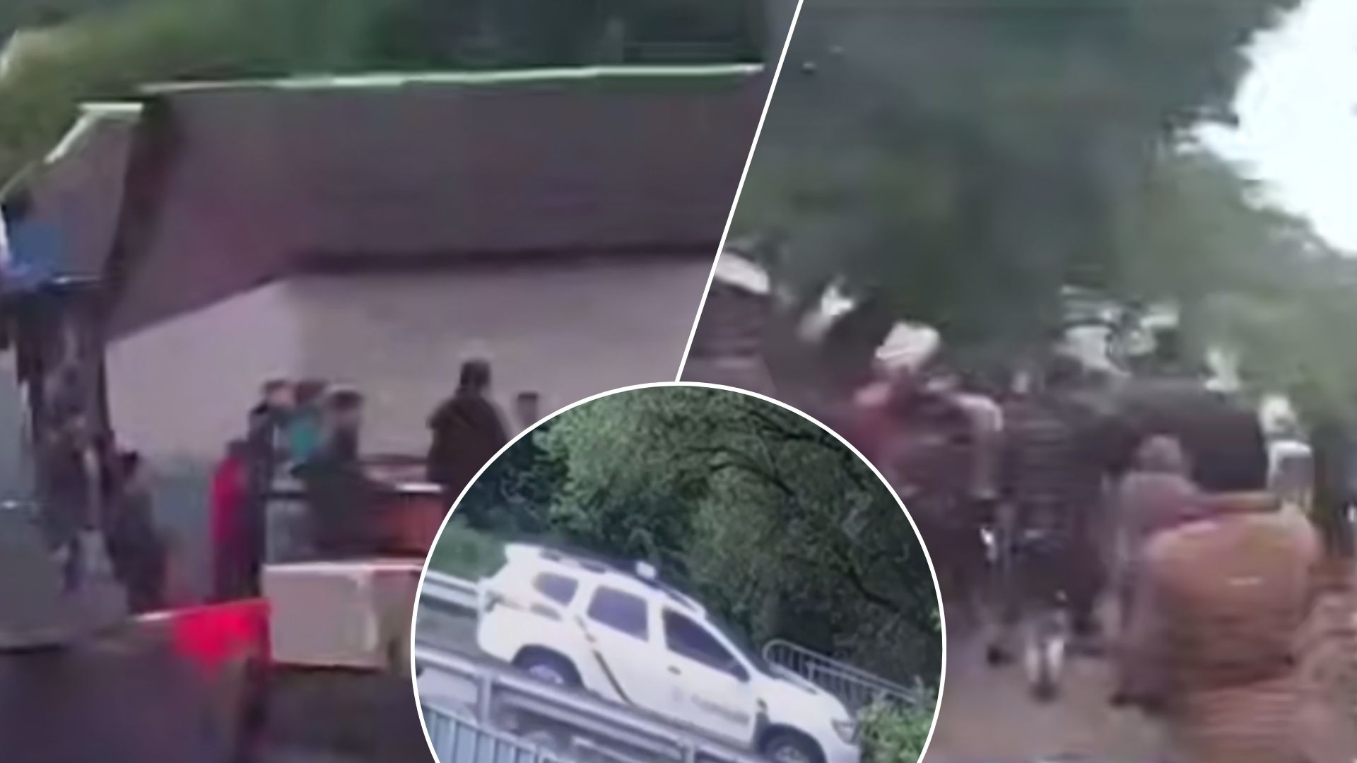 На Закарпатті спалахнув збройний конфлікт у ромському таборі: постраждали жінка, дитина та прикордонники (ВІДЕО, ФОТО)