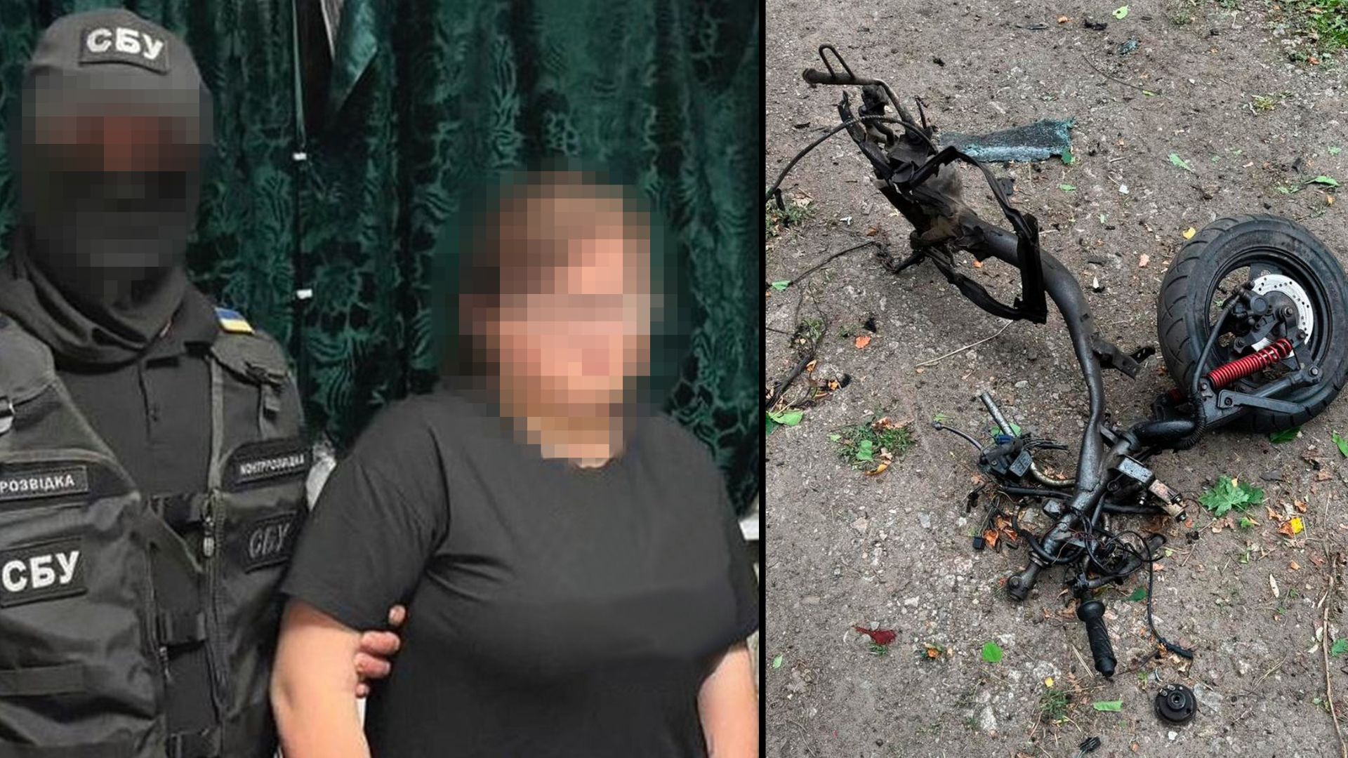 СБУ затримали 19-річну дівчину, яка передала військовим замінований скутер під виглядом волонтерської допомоги (ФОТО)