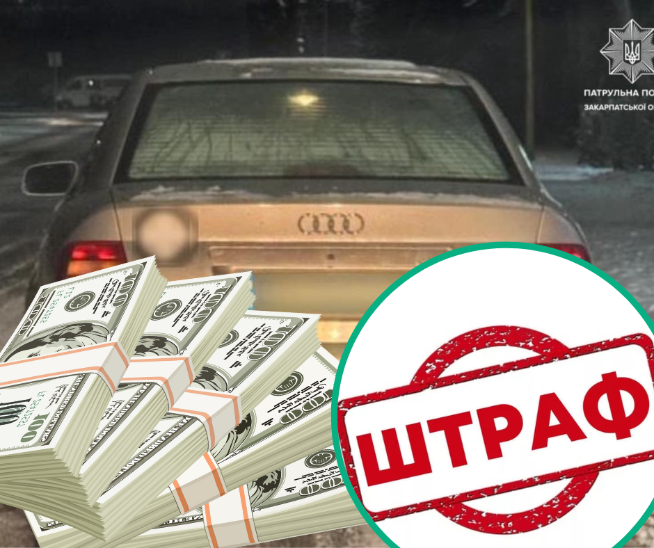 Закарпатець "під кайфом" заплатить 92 000 гривень штрафу: відомо, що накоїв горе-порушник (ФОТО)
