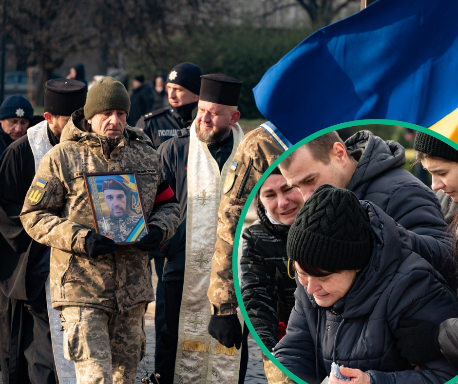 В Ужгороді сьогодні, 22 січня, попрощалися із 39-річним солдатом Андрієм Несторовичем.