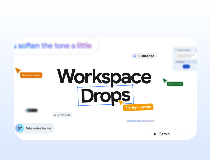 4 нові функції Google Workspace для продуктивної роботи