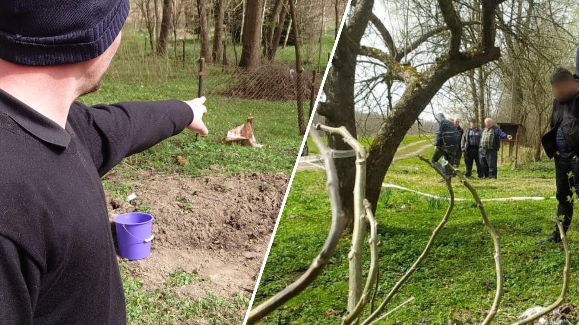 Megölték és eltemették a kertben: szörnyű bűncselekményt ástak fel Ukrajna nyugati részén (FOTÓK)