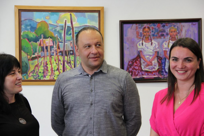 Выставка Аттилы Копривы открылась в Генеральном консульстве Венгрии в Ужгороде (ВИДЕО)