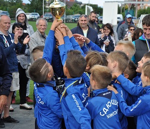 В Ужгороді відбувся дитячий турнір з футболу “Varosh Cup”