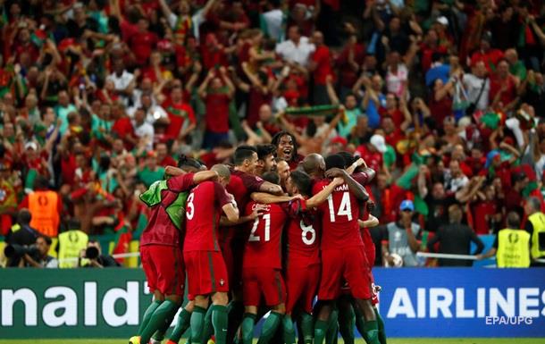 Впервые в своей истории сборная Португалии выиграла Евро.