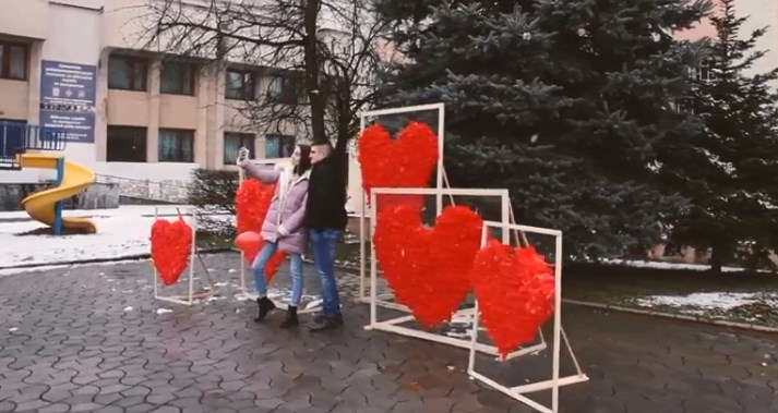 В сети показали, как транскарпаты отмечали День святого Валентина (ВИДЕО)