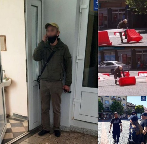 Обидві події трапилися 10 травня, на вулиці Миру.