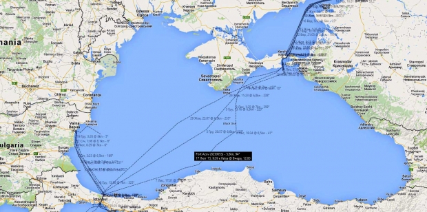 У Чорному морі затонув російський суховантаж із «чорного списку» суден, що заходили до Криму (ВІДЕО)