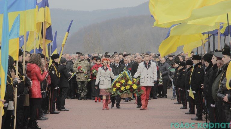 Сегодня, 15 марта, было отмечено 76-ю годовщину провозглашения Карпатской Украины.