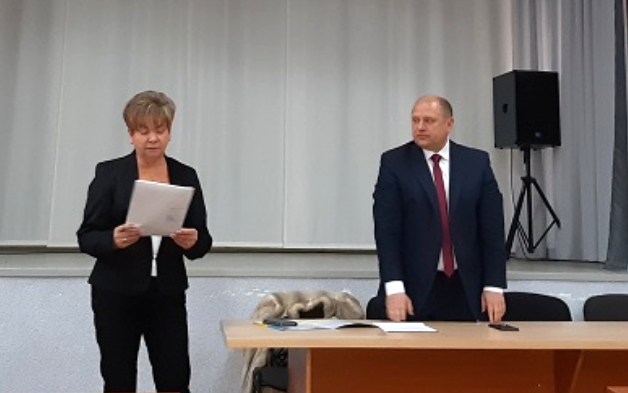 У четвер в актовій залі ЗІППО відбулося представлення нового директора інституту Ярослава Сивохопа.