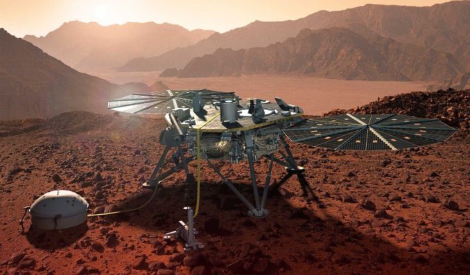 InSight розташував свій вимірювальний зонд на Марсі