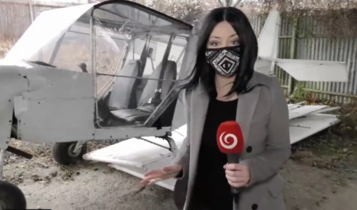 Словацька журналістка Катаріна Клекнерова показала керовані людьми літальні апарати, які зазнали аварії на території Словацької Республіки. 