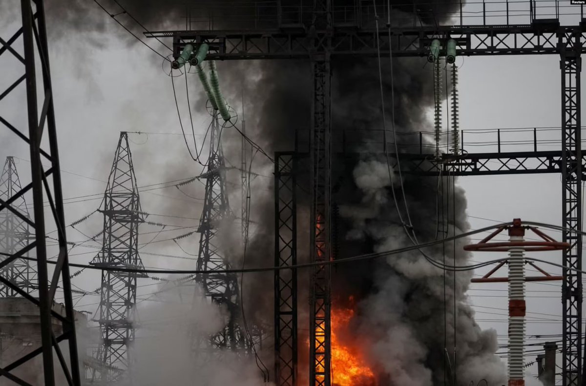 Повітряна атака на українську енергоінфраструктуру 22 березня стала найбільшою за весь час війни — уражень зазнали до 50% генераційних об'єктів ДТЕК.