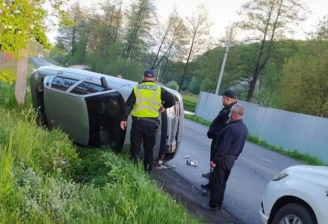 Авария произошла сегодня в селе Загатия Иршавского района.