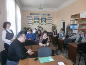 У Виноградівській центральній бібліотеці та читальні Нового Села презентували роботу Громадських інформаційних центрів.