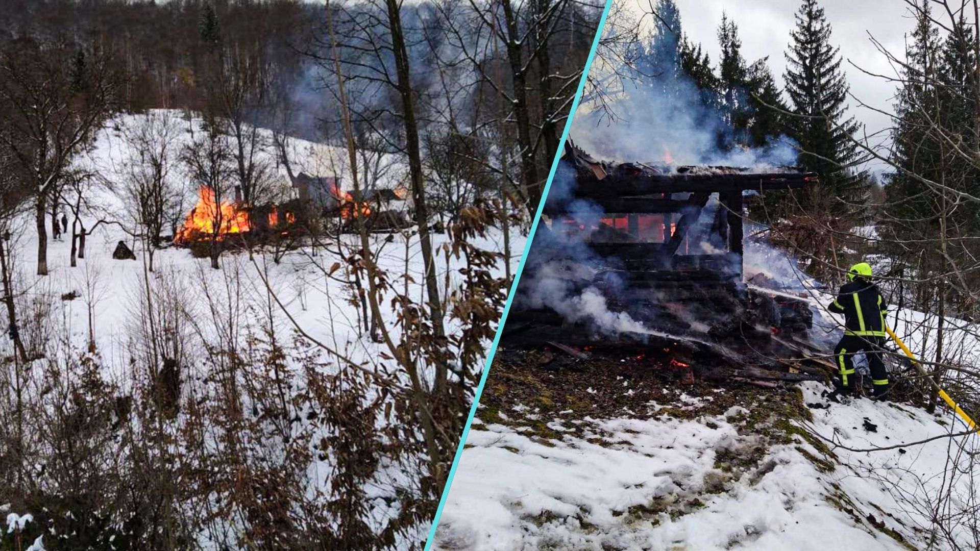 83-річний чоловік загинув на пожежі в Рахівському районі.