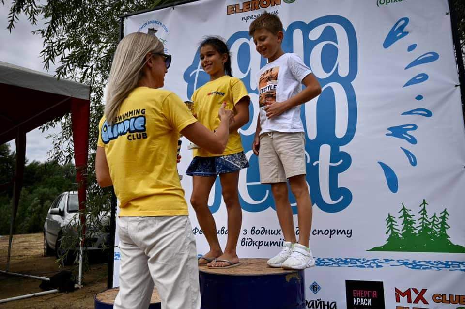 Турнір із плавання на відкритій воді відбувся цими вихідними на Ужгородщині, на озері біля села Оріховиця.
