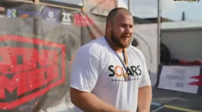 Закарпатець став бронзовим призером Чемпіонату зі стронгмену (ВІДЕО)
