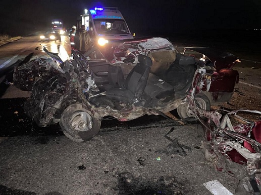 Аварія сталася вчора о пів на десяту вечора між населеними пунктами Болгарка та Хоминка.