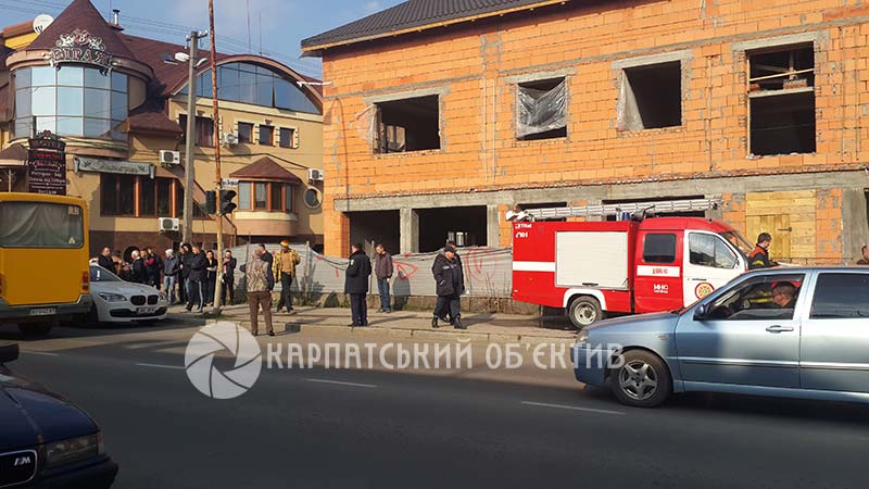 В Ужгороде произошла авария