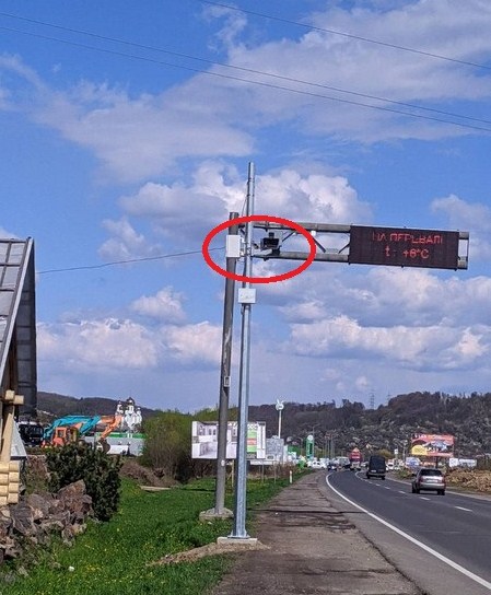 Сегодня, 23 апреля, на трассе Киев-Чоп в Мукачево была установлена камера фиксации скорости.