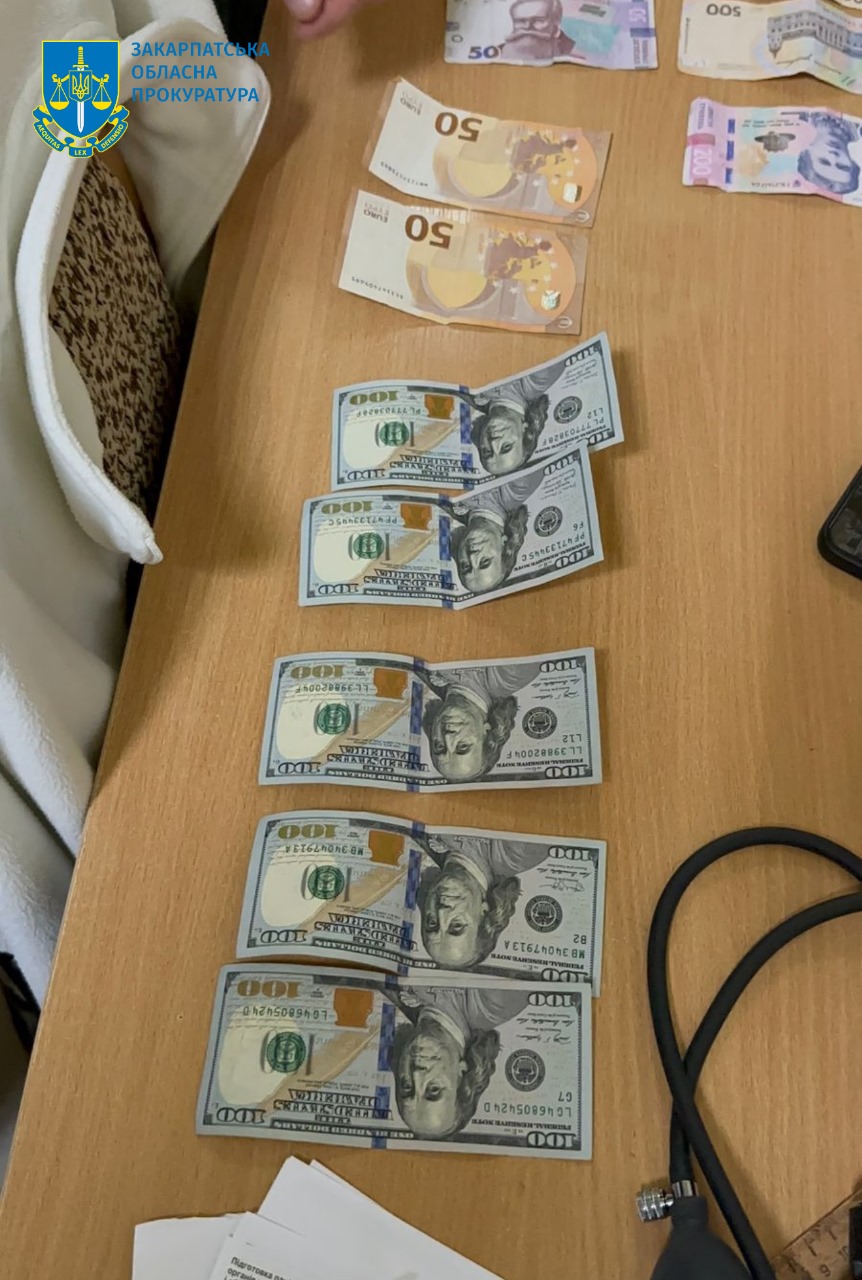 Малюнок до статті 00 за відстрочку: на Закарпатті завідувач відділення лікарні постане перед судом за хабар (ФОТО)%