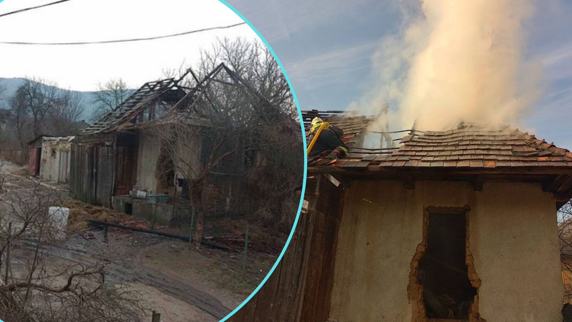 Небезпечна забава на Закарпатті: діти підпалили закинуту будівлю (ФОТО)