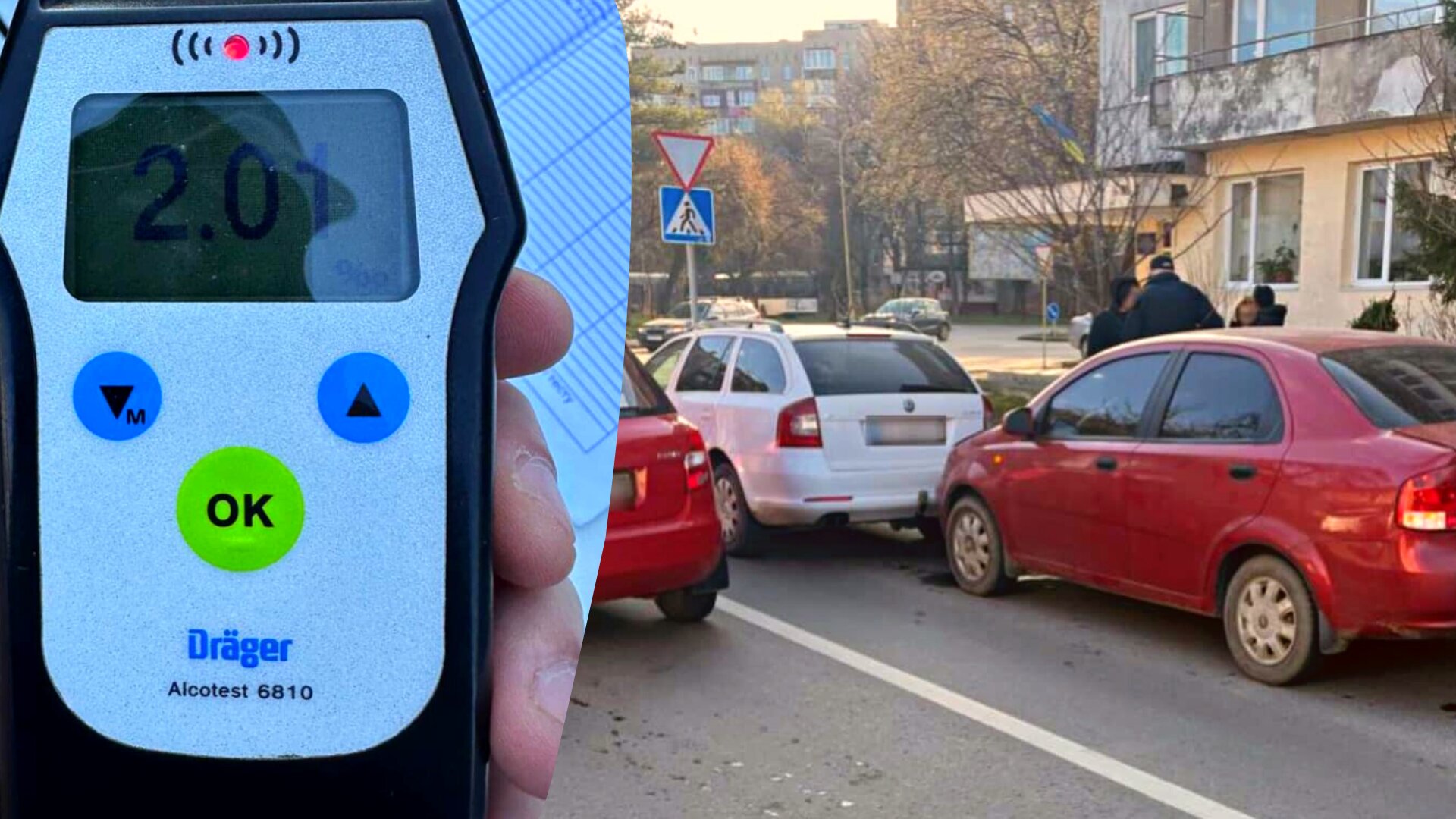 Вчора, близько 8-ї години, інспектори отримали виклик про автопригоду на вулиці Заньковецької, в Ужгороді.
