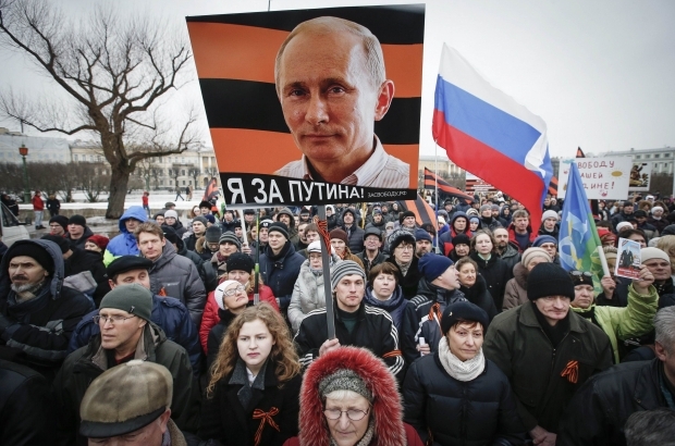 Рейтинг схвалення діяльності президента Російської Федерації Володимира Путіна росіянами досяг 86 відсотків.

