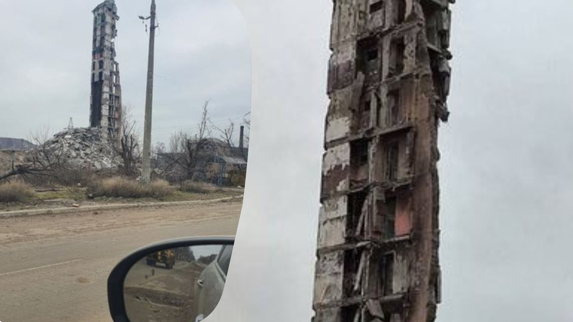 Росіяни продовжують руйнувати будинки в окупованому Маріуполі, попри свої 