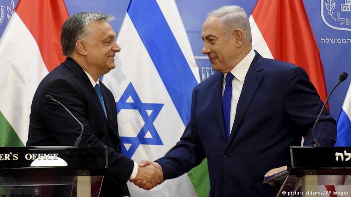 Під час зустрічі з прем'єр-міністром Ізраїлю Біньяміном Нетаньяху Віктор Орбан пообіцяв боротися із антисемітизмом. Візит угорського прем'єра до Ізраїлю відбувається вперше за роки його прем'єрства.