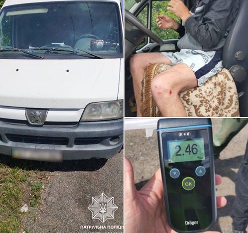 Накануне, 20 июля, патрульным поступило сообщение о нарушении правил дорожного движения водителем автомобиля Реugeot в сек. Чинадиево Мукачевского района. 
