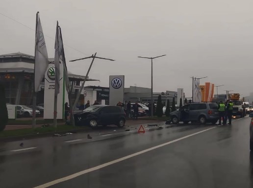 15 листопада, трапилася ДТП на вулиці Автомобілістів у Мукачеві. 