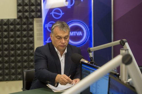Orbán Viktor miniszterelnök szerint 