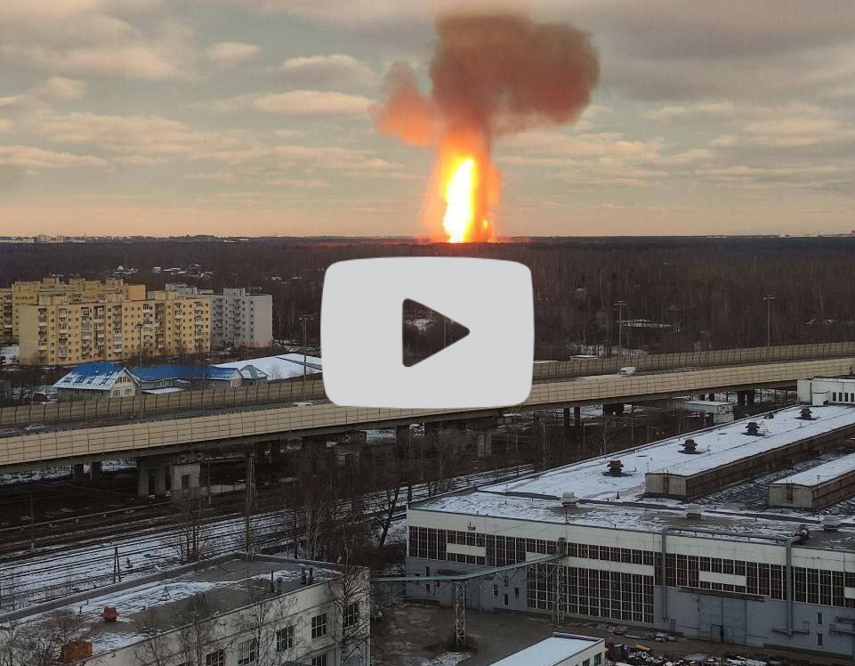 19 листопада під Санкт-Петербургом пролунав потужний вибух на газопроводі, на місці події спалахнула велика пожежа.