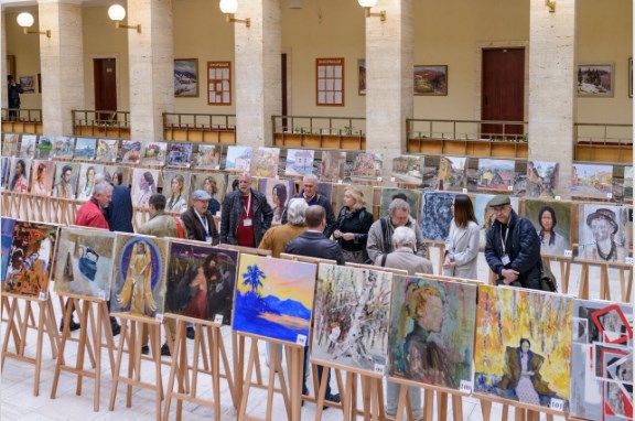 В Ужгороде прошел ІІ-й Всеукраинский студенческий конкурс по живописи «Серебряный мольберт» /ВИДЕО