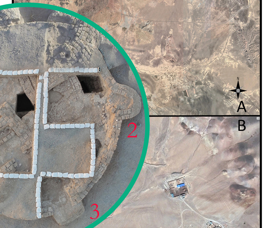 The ruins of a 1500-year-old fortress have been found in Iran.