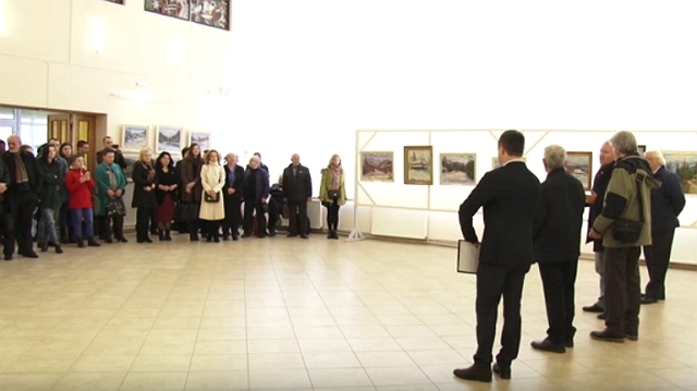 Міжгірський художник презентувався в Ужгороді персональною виставкою (ФОТО, ВІДЕО)