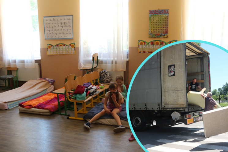 Допомогу у вигляді понад 30 ліжок з матрацами передали благодійники з угорського міста Загонь.