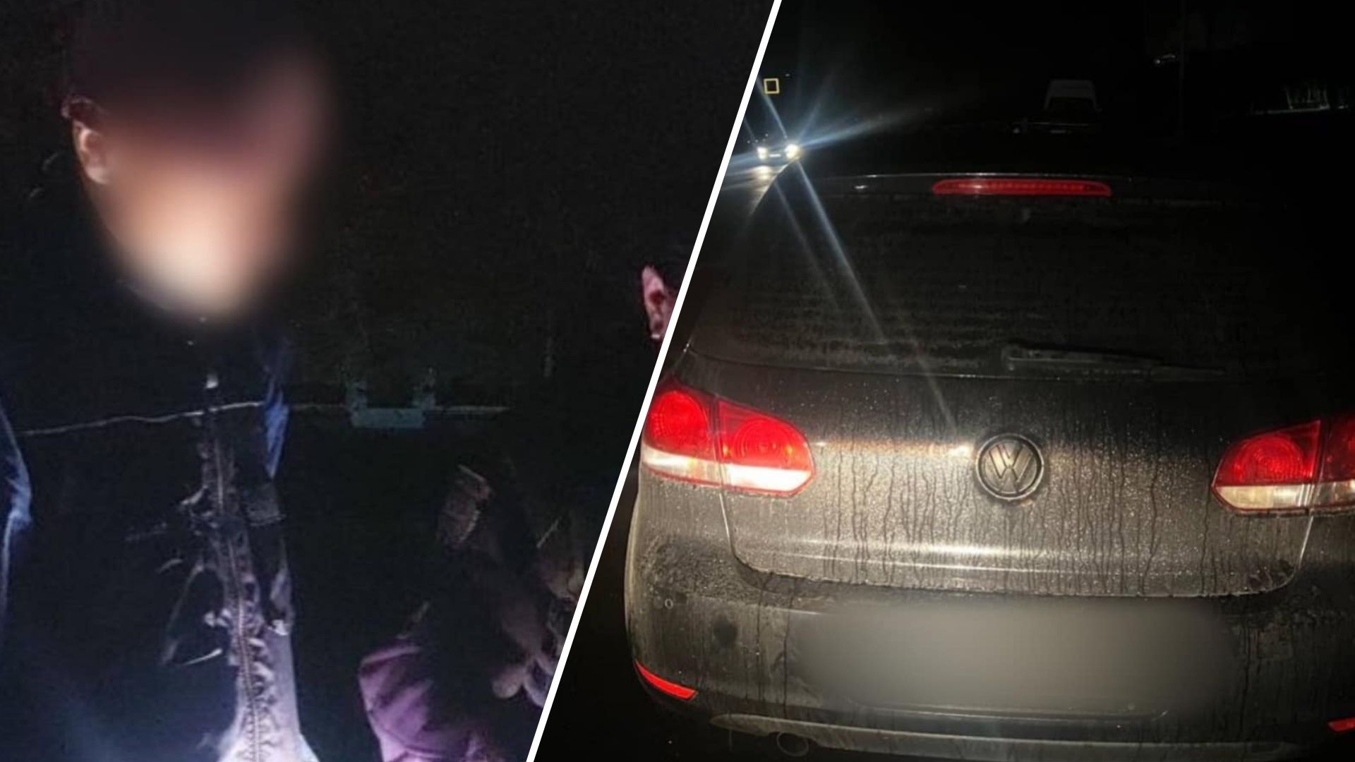 Today, at midnight, on Svoboda Avenue in Uzhgorod, the patrol police stopped the driver of a Volkswagen for violating traffic rules.