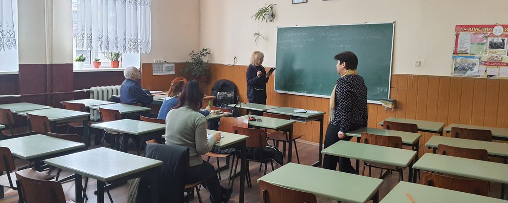 Занятия по совершенствованию украинского языка проводятся в Ужгороде.