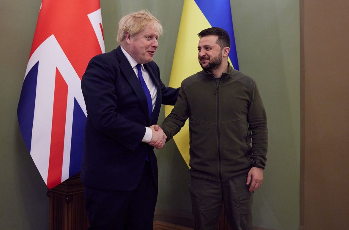У Києві 9 квітня розпочалася зустріч прем'єр-міністра Великої Британії Бориса Джонсона з президентом Володимиром Зеленським.

