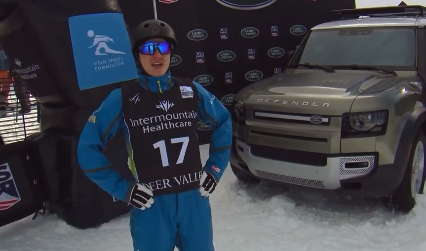 Лыжный акробат из Ереховского района попал в ТОП на соревнованиях в США (ВИДЕО)