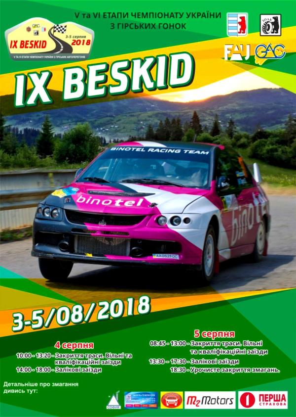 На Закарпатті пройде чемпіонат з гірських перегонів «Бескид 2018».